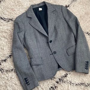 J Crew herringbone blazer